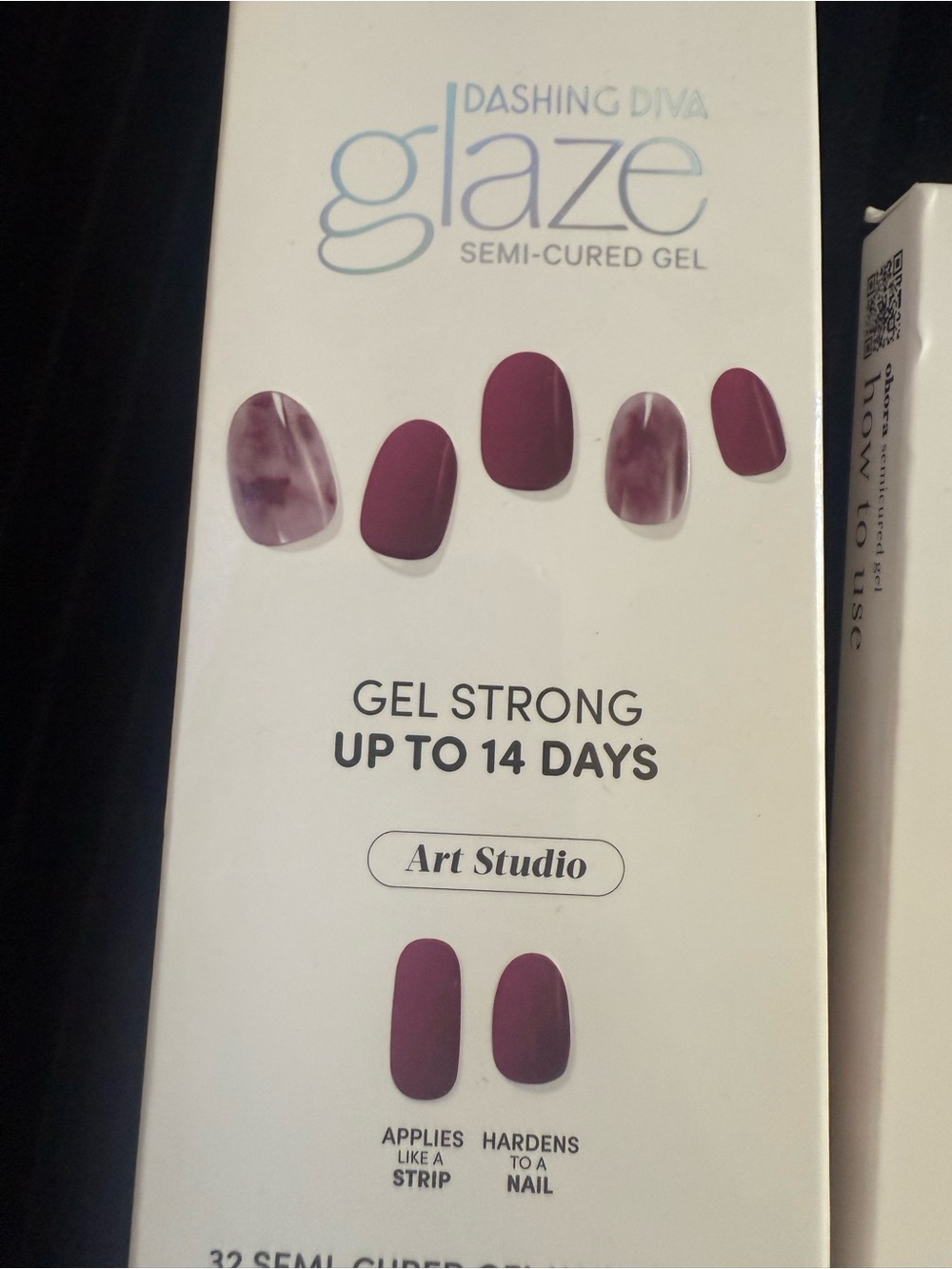 Dashing Diva Glaze, Ohora, Moyou Semi-Cured Gel Kit nail strips - Picture 6 of 7